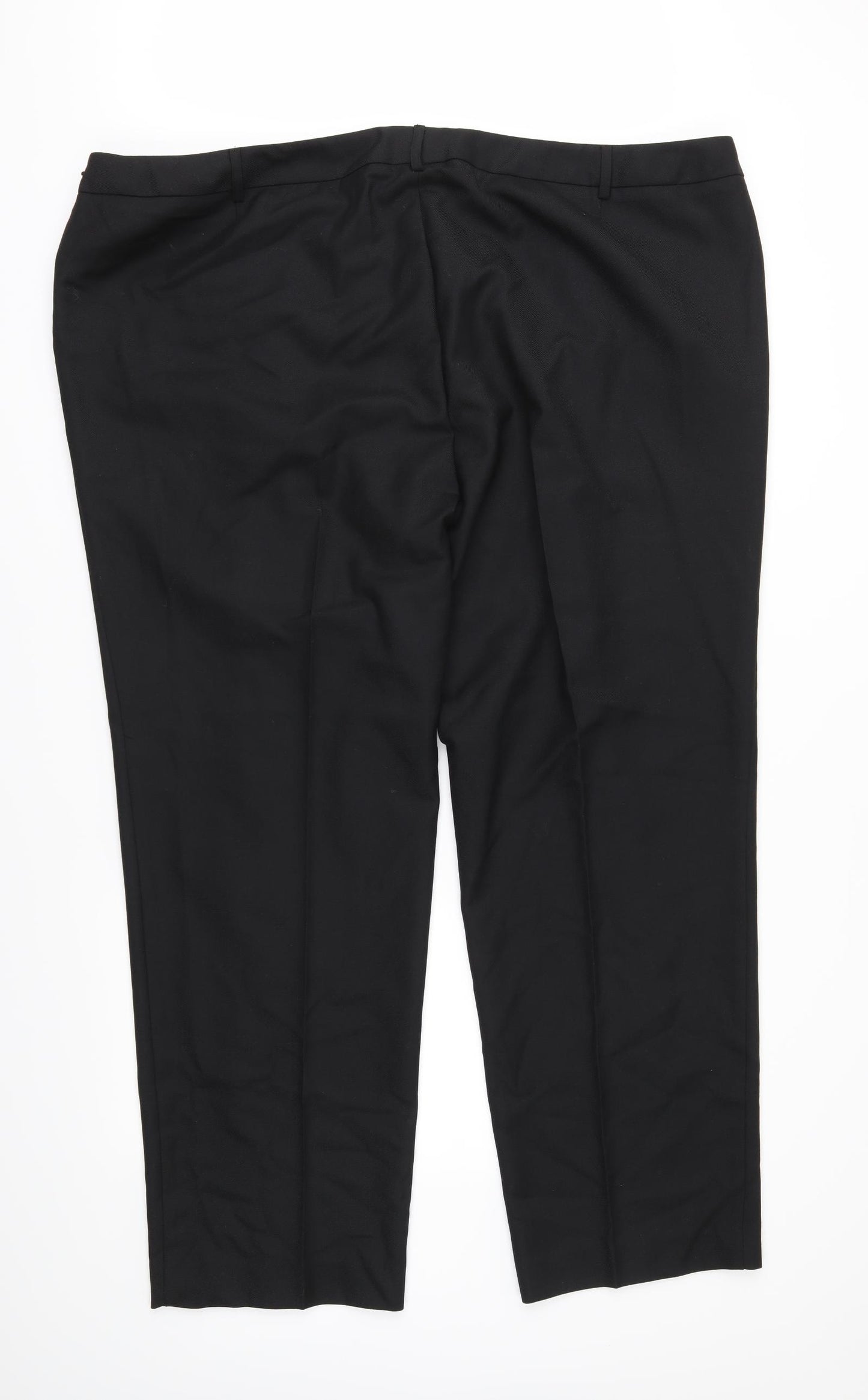 Assured Mens Black   Trousers  Size 50 in L31 in