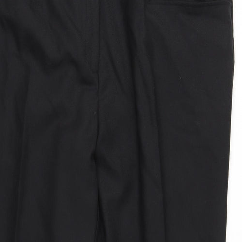 Assured Mens Black   Trousers  Size 50 in L31 in