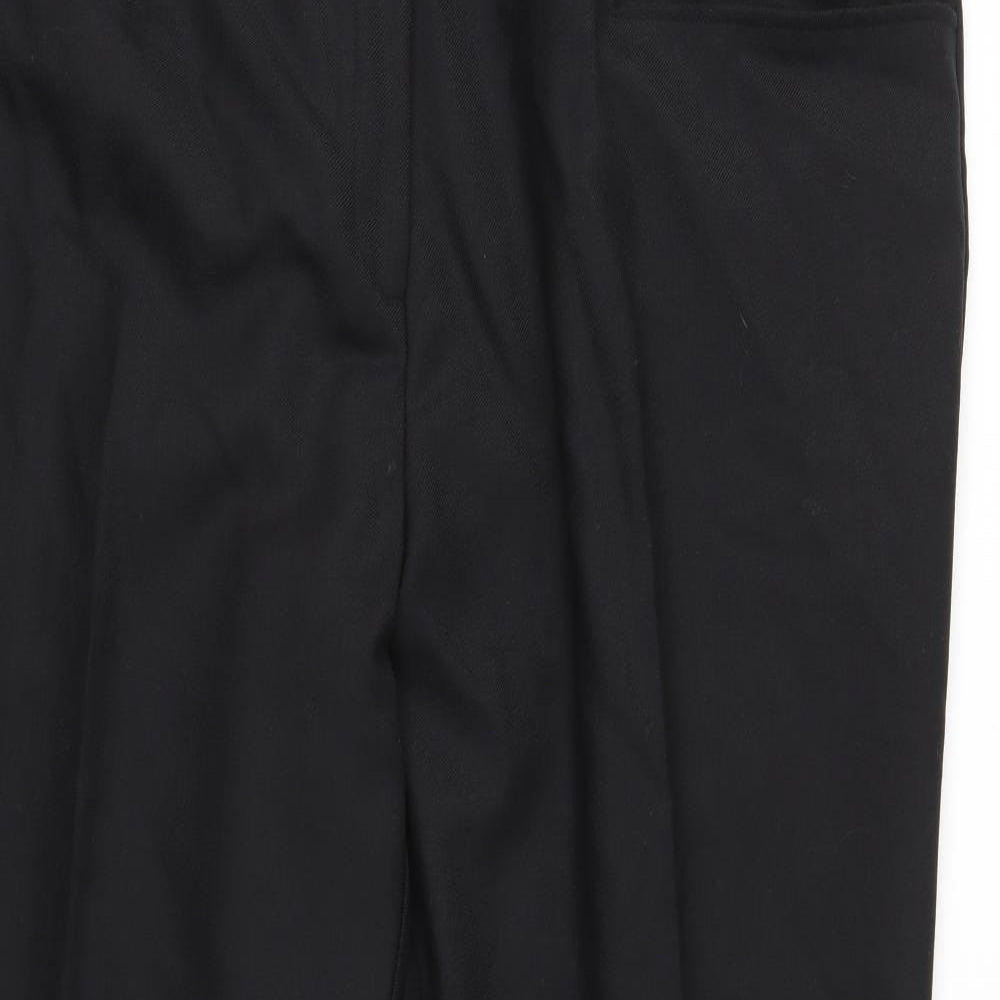 Assured Mens Black   Trousers  Size 50 in L31 in