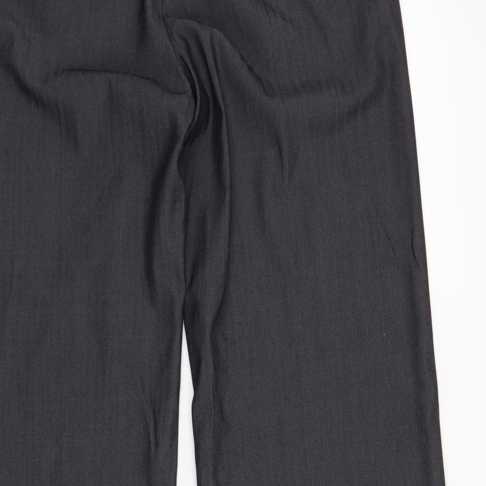 Dorothy Perkins Womens Grey   Trousers  Size 10 L31 in