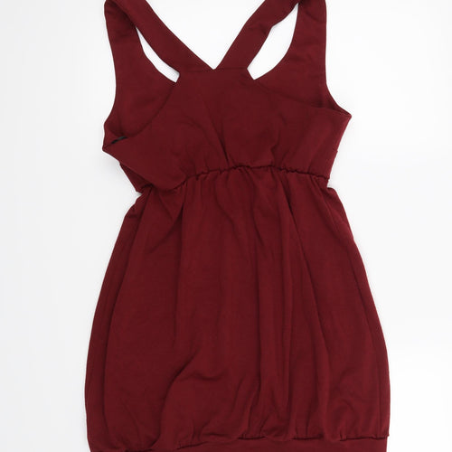 Atmosphere Womens Red   Pinafore/Dungaree Dress  Size 12