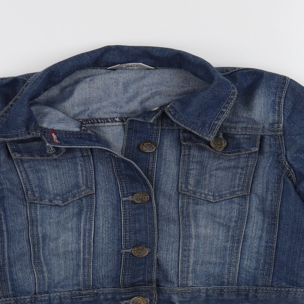 George Girls Blue   Jacket  Size 10-11 Years