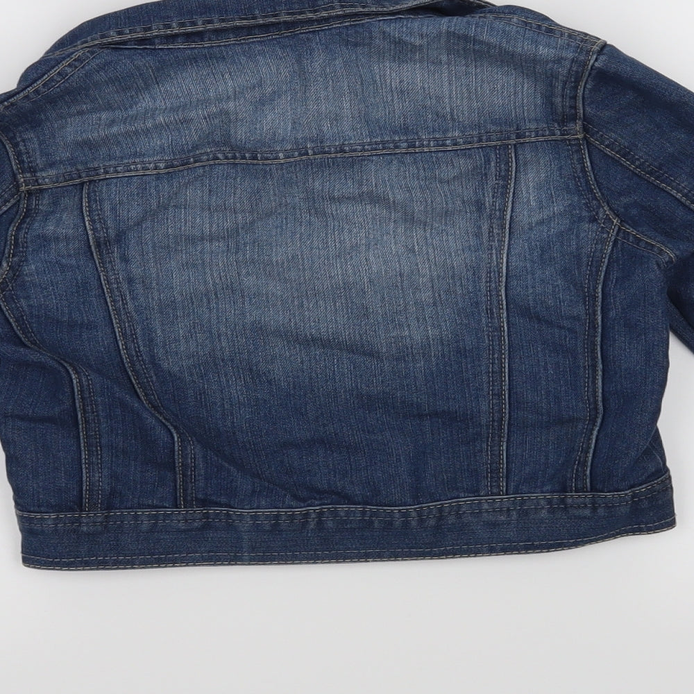 George Girls Blue   Jacket  Size 10-11 Years