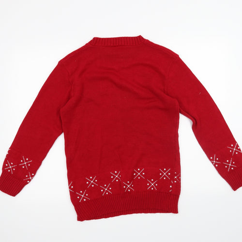Gazelle Womens Red   Pullover Jumper Size S