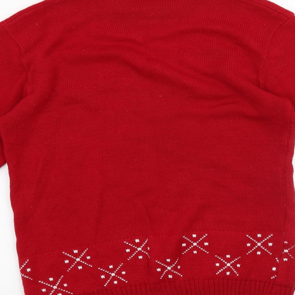 Gazelle Womens Red   Pullover Jumper Size S