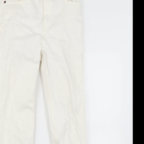 Zara Womens Ivory   Jegging Jeans Size 6 L28 in