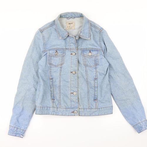 denim&co Womens Blue   Jacket  Size 10