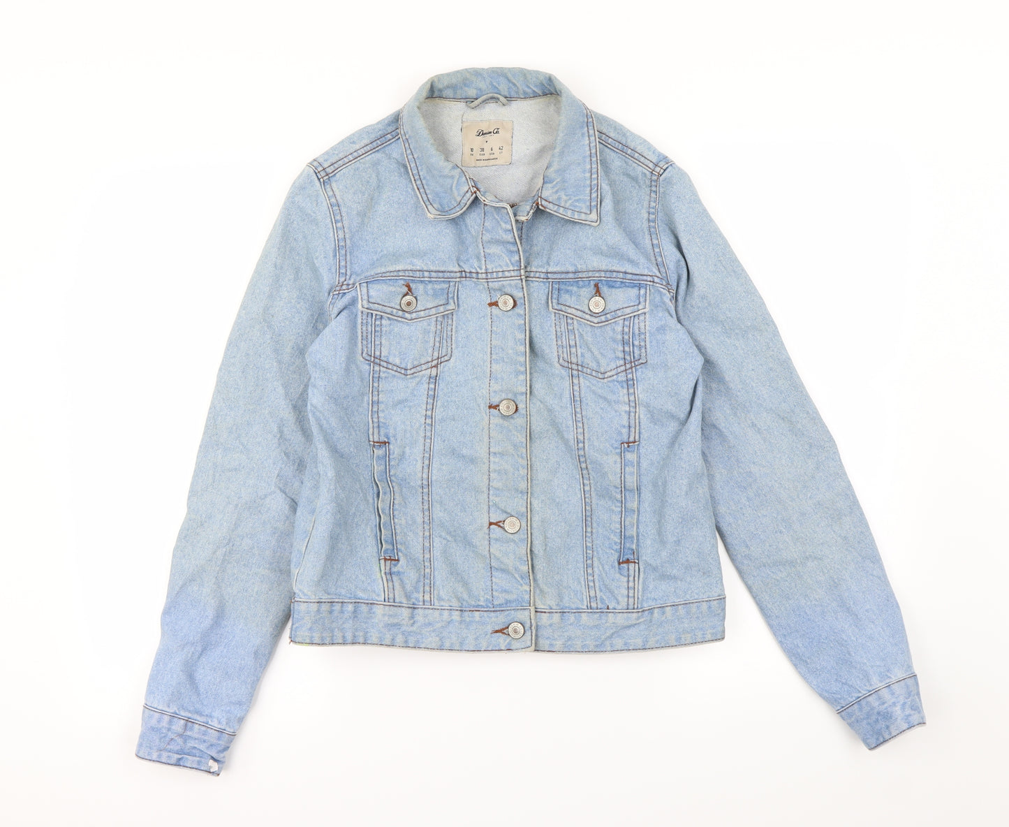 denim&co Womens Blue   Jacket  Size 10
