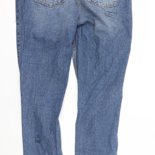 Next  Womens Blue   Mom Jeans Size 16 L32 in