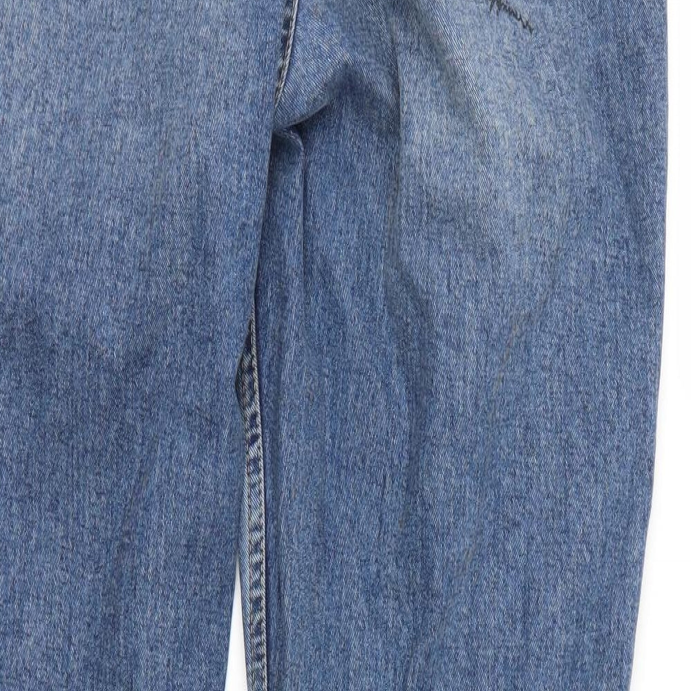 Next  Womens Blue   Mom Jeans Size 16 L32 in