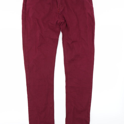 Criminal Damage Womens Purple   Skinny Jeans Size 36 in L28 in