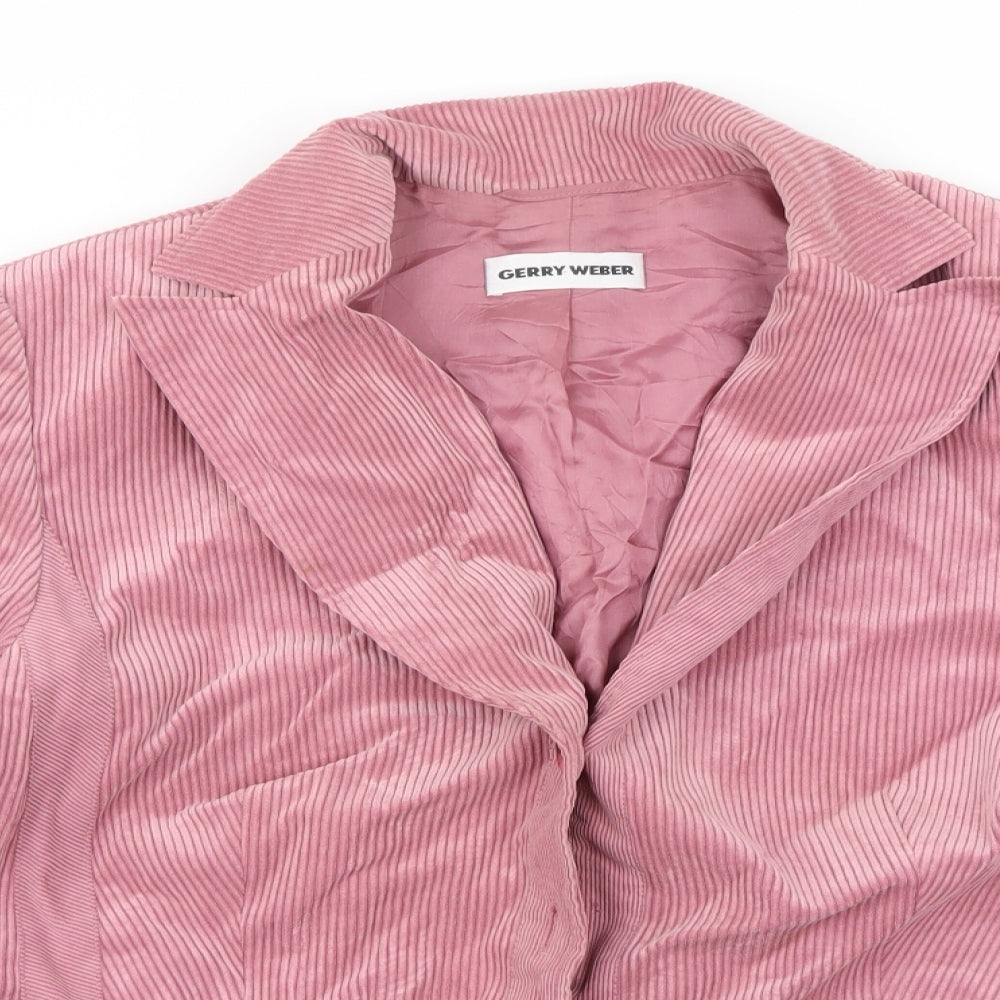Gerry Webber Womens Pink   Jacket  Size 20
