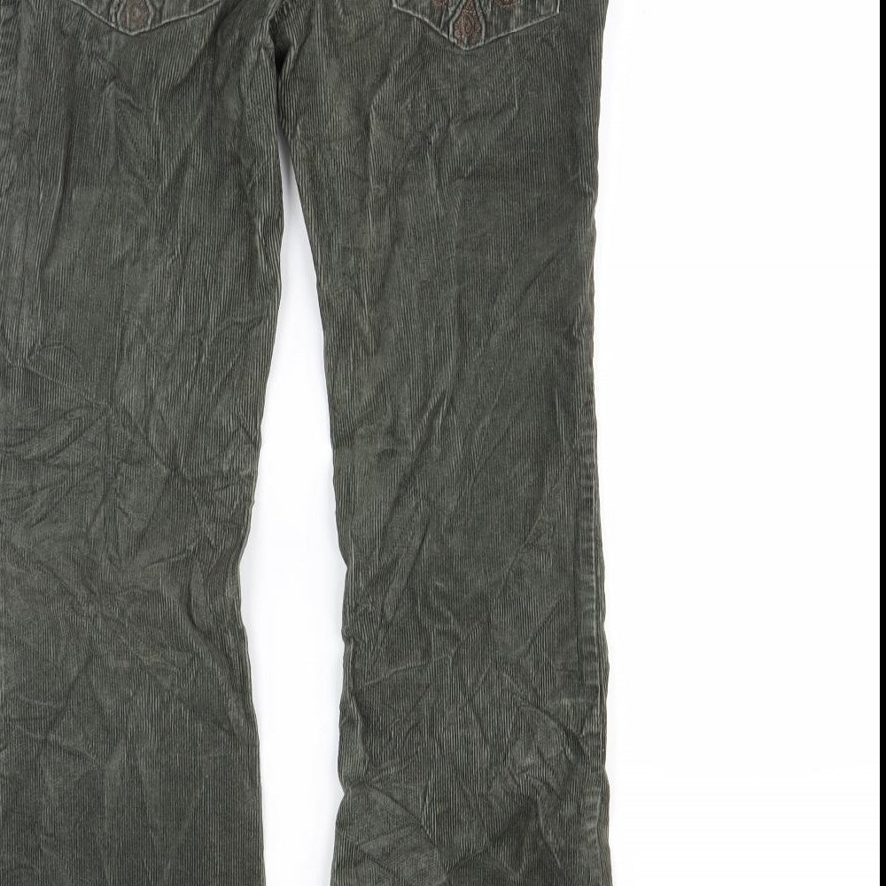 Next  Womens Green   Sweatpants Trousers Size 12 L27 in