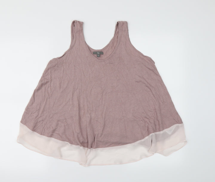 Gap Womens Pink Basic Tank Size S