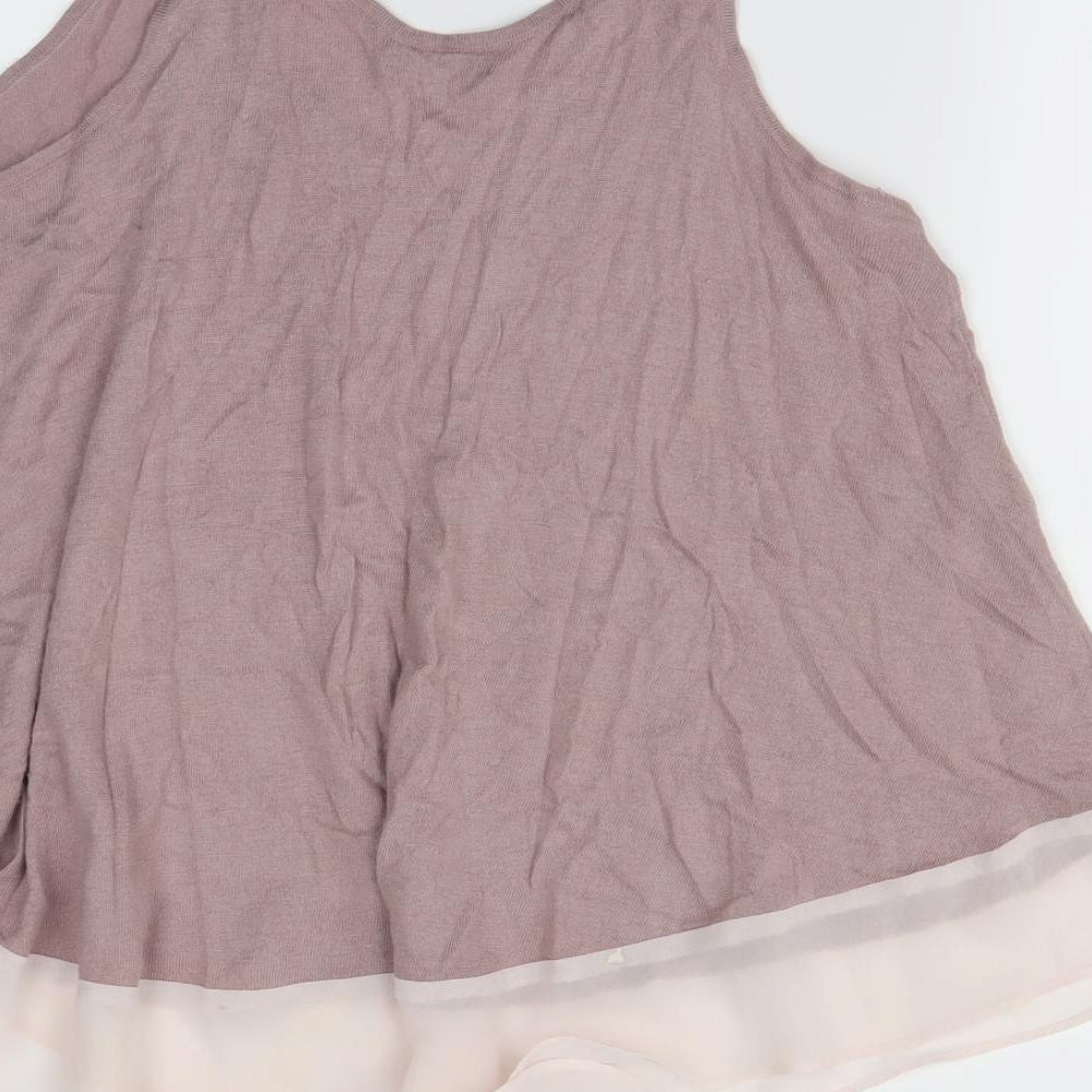 Gap  Womens Pink   Basic Tank Size S