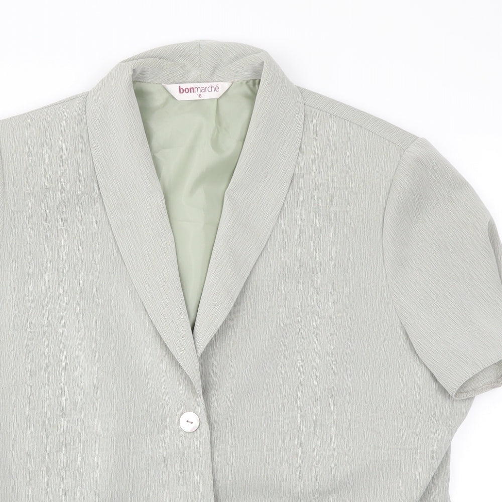 Bonmarche Womens Green   Cardigan Jumper Size 18