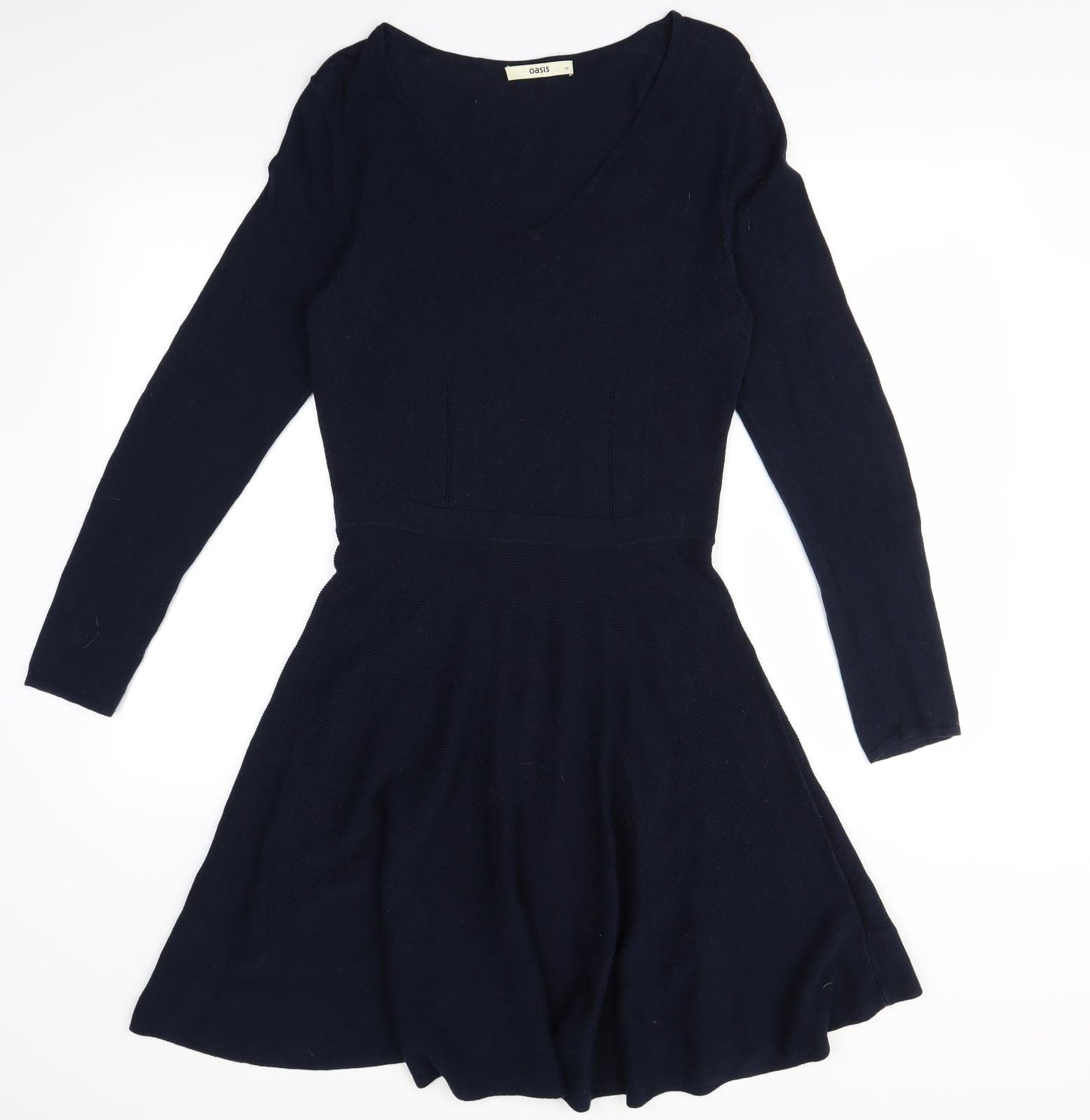 Oasis Womens Blue   Fit & Flare  Size M