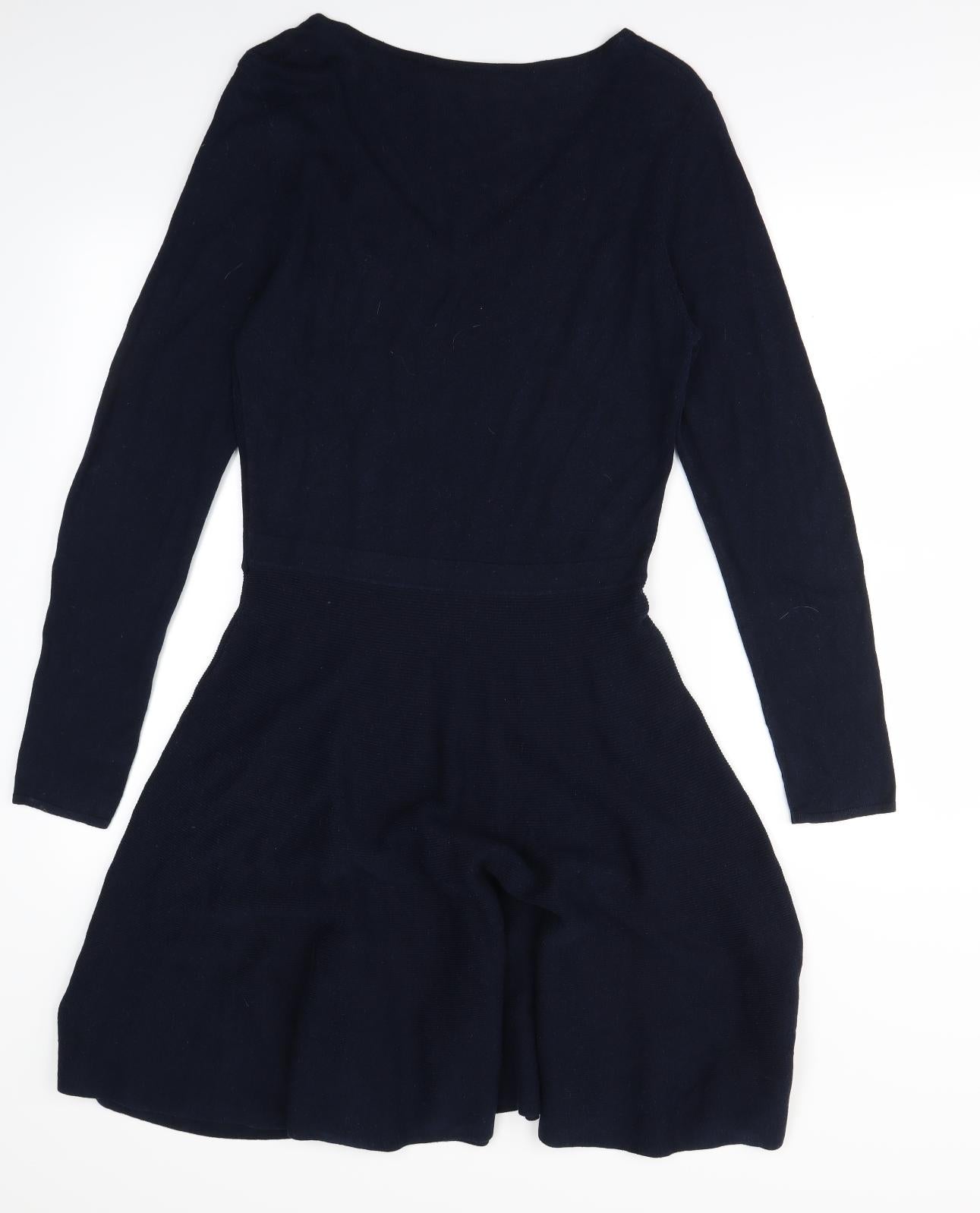 Oasis Womens Blue   Fit & Flare  Size M