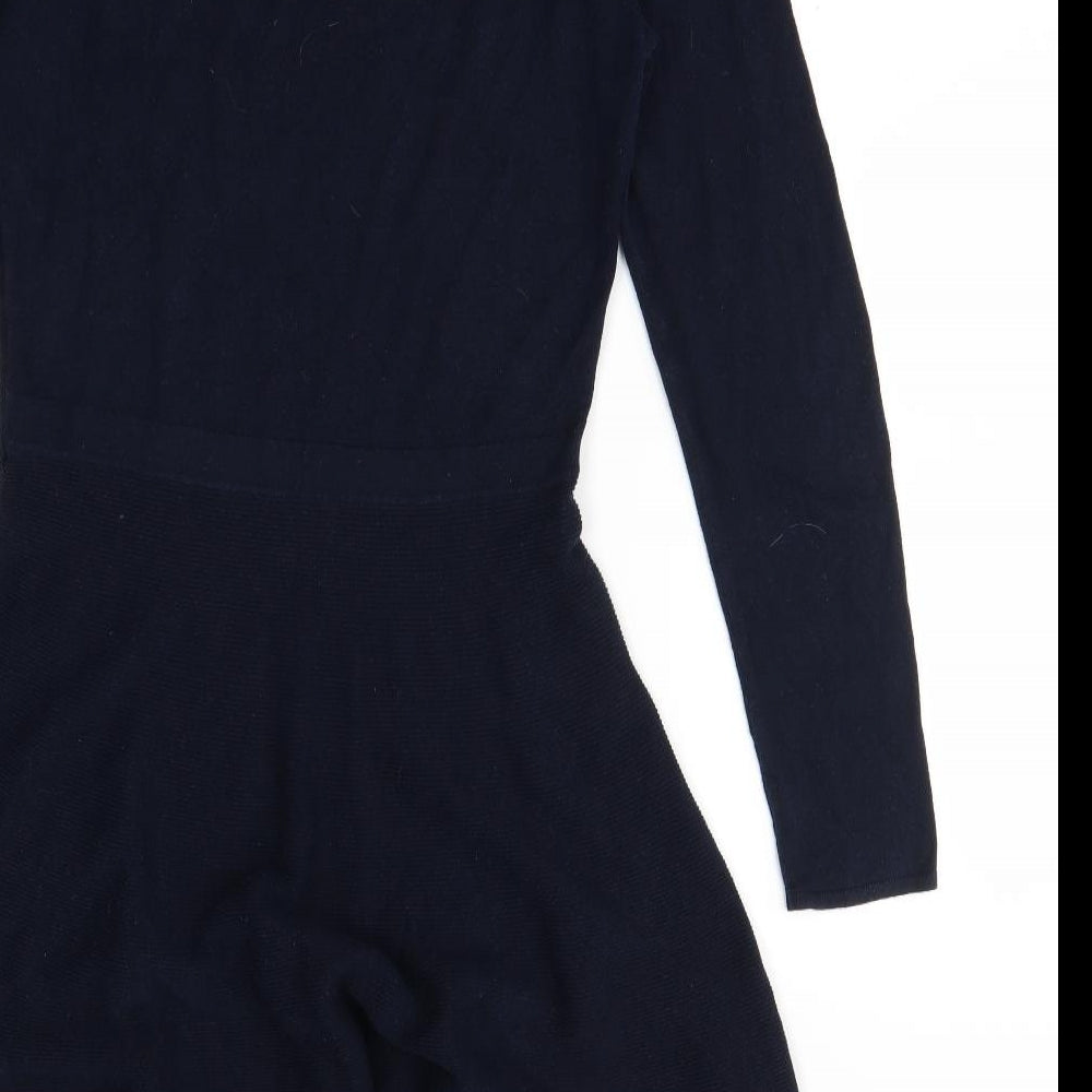 Oasis Womens Blue   Fit & Flare  Size M
