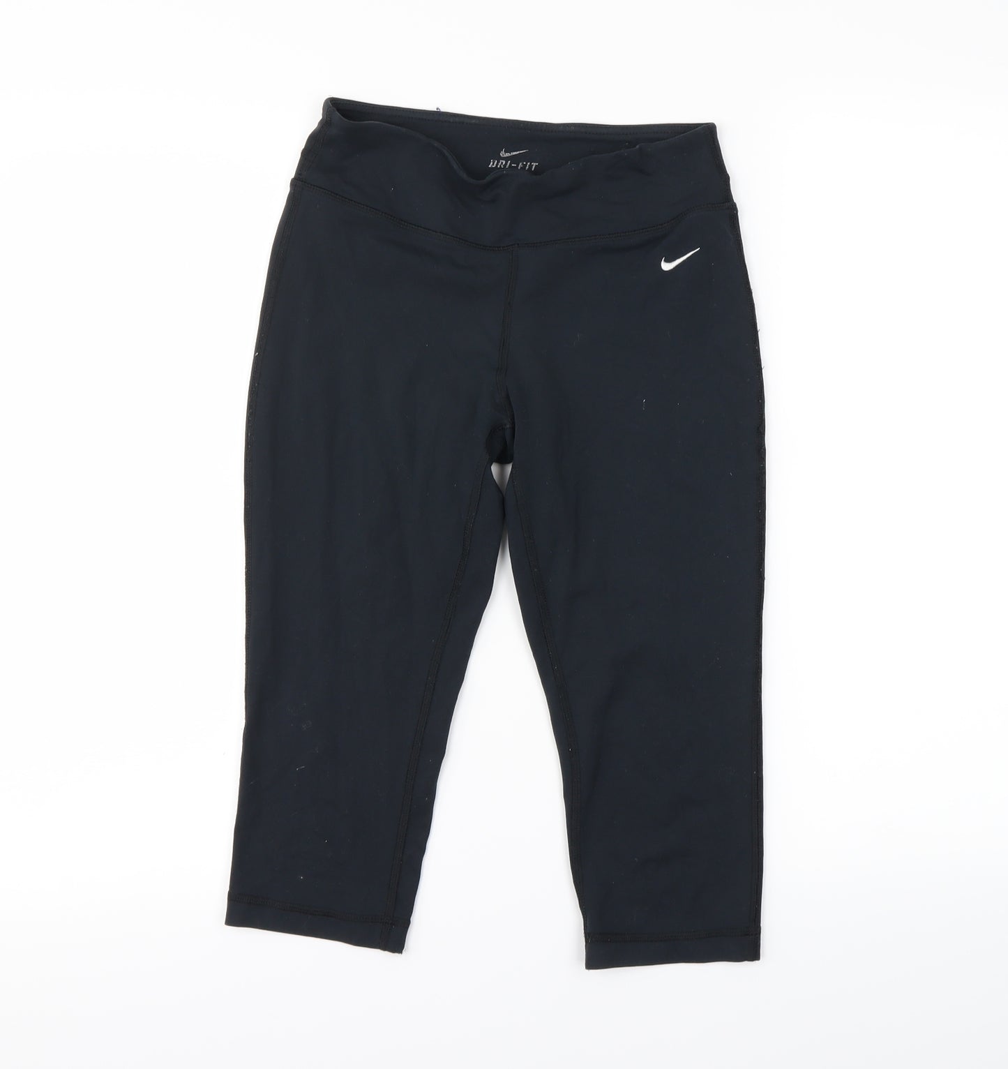 Nike  Womens Black   Cropped Leggings Size 8 L20 in