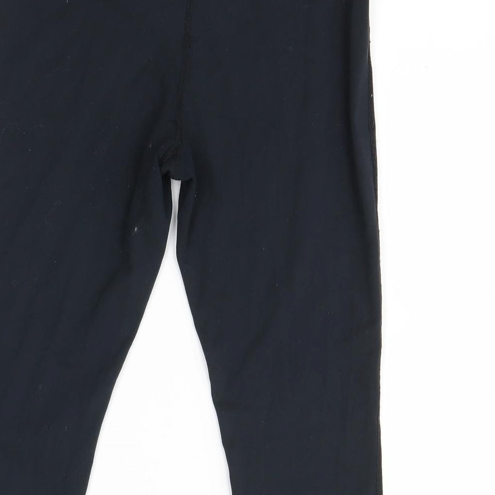 Nike  Womens Black   Cropped Leggings Size 8 L20 in