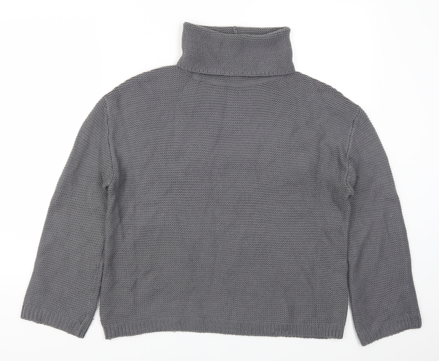 H&M Womens Grey   Pullover Jumper Size S