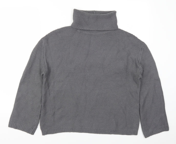 H&M Womens Grey   Pullover Jumper Size S