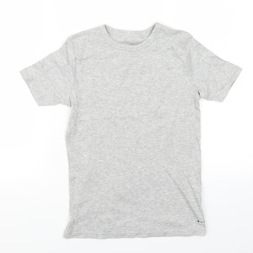 NEXT Girls Grey   Basic T-Shirt Size 9-10 Years