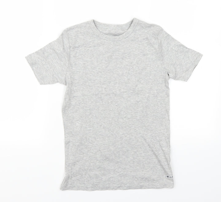 NEXT Girls Grey   Basic T-Shirt Size 9-10 Years