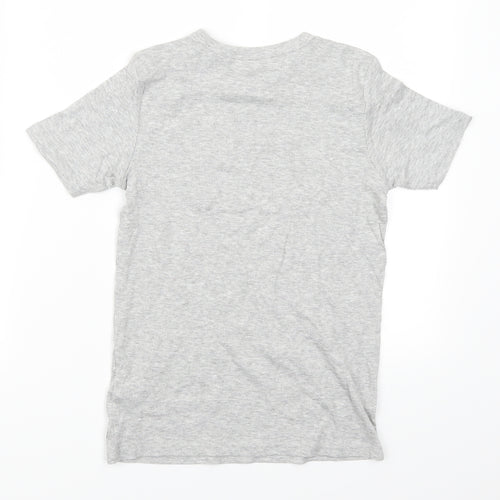 NEXT Girls Grey   Basic T-Shirt Size 9-10 Years
