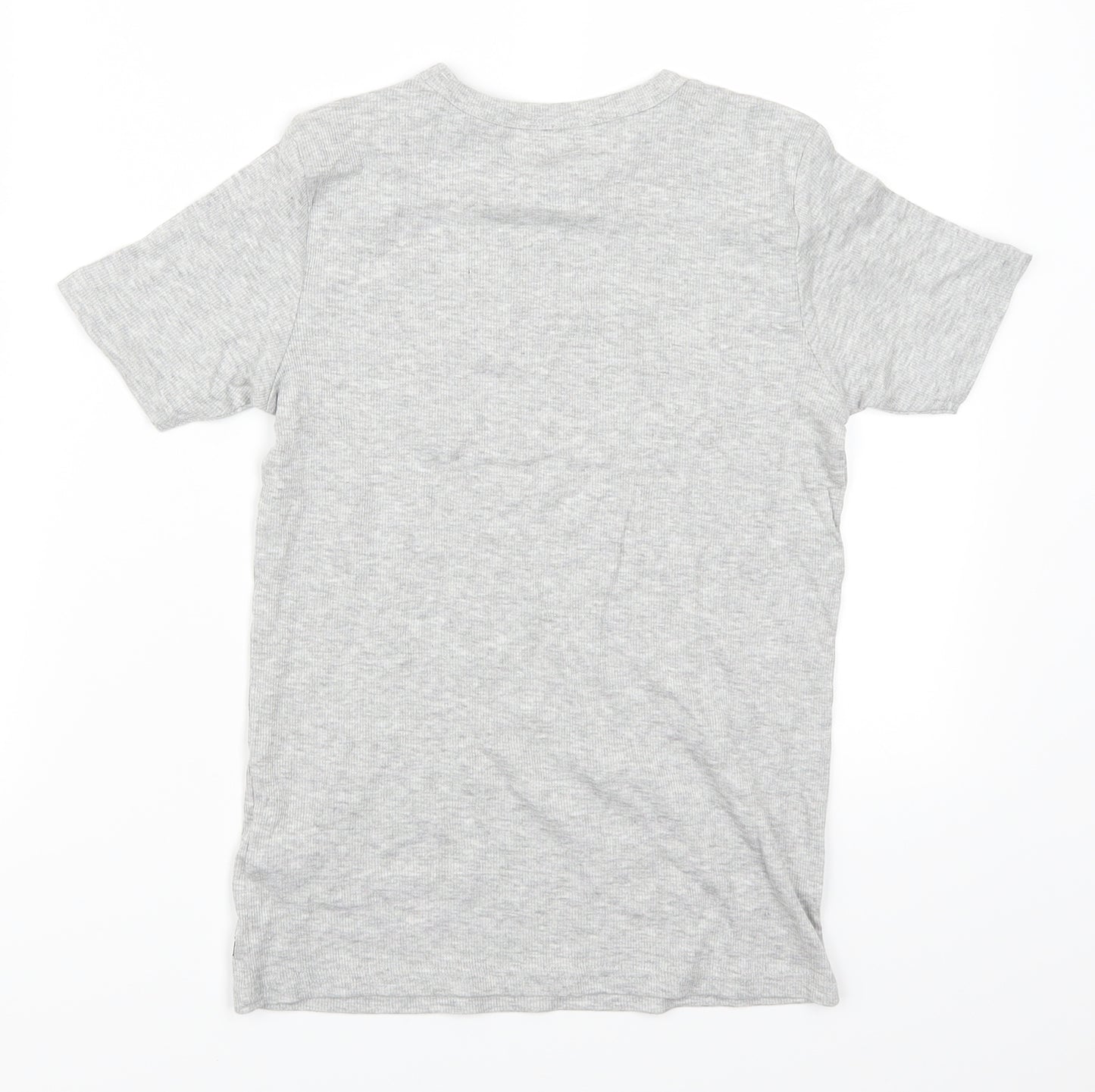 NEXT Girls Grey   Basic T-Shirt Size 9-10 Years