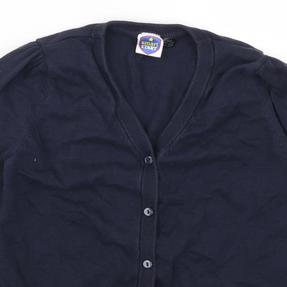 Smart Start Girls Blue   Cardigan Jumper Size 11-12 Years