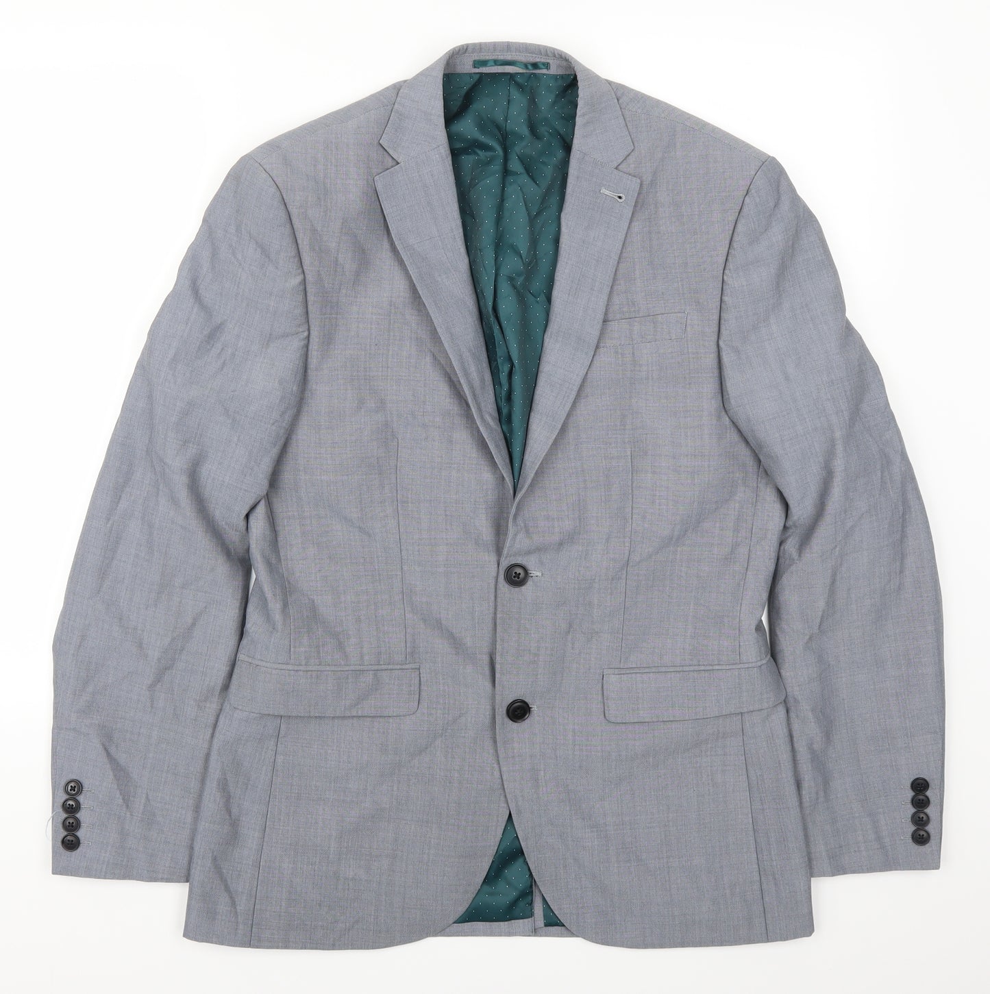 NEXT Mens Grey   Jacket Suit Jacket Size 36