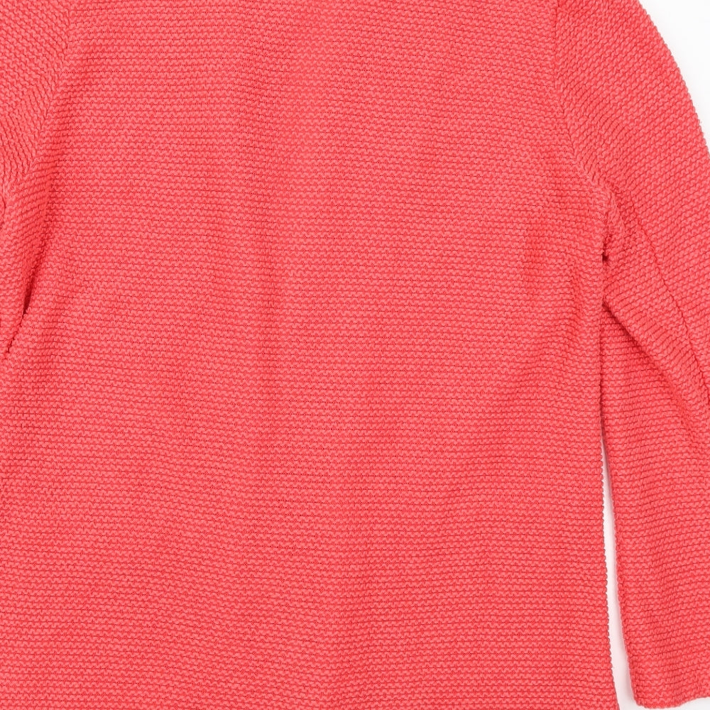 New Look Womens Pink   Cardigan Jumper Size 18