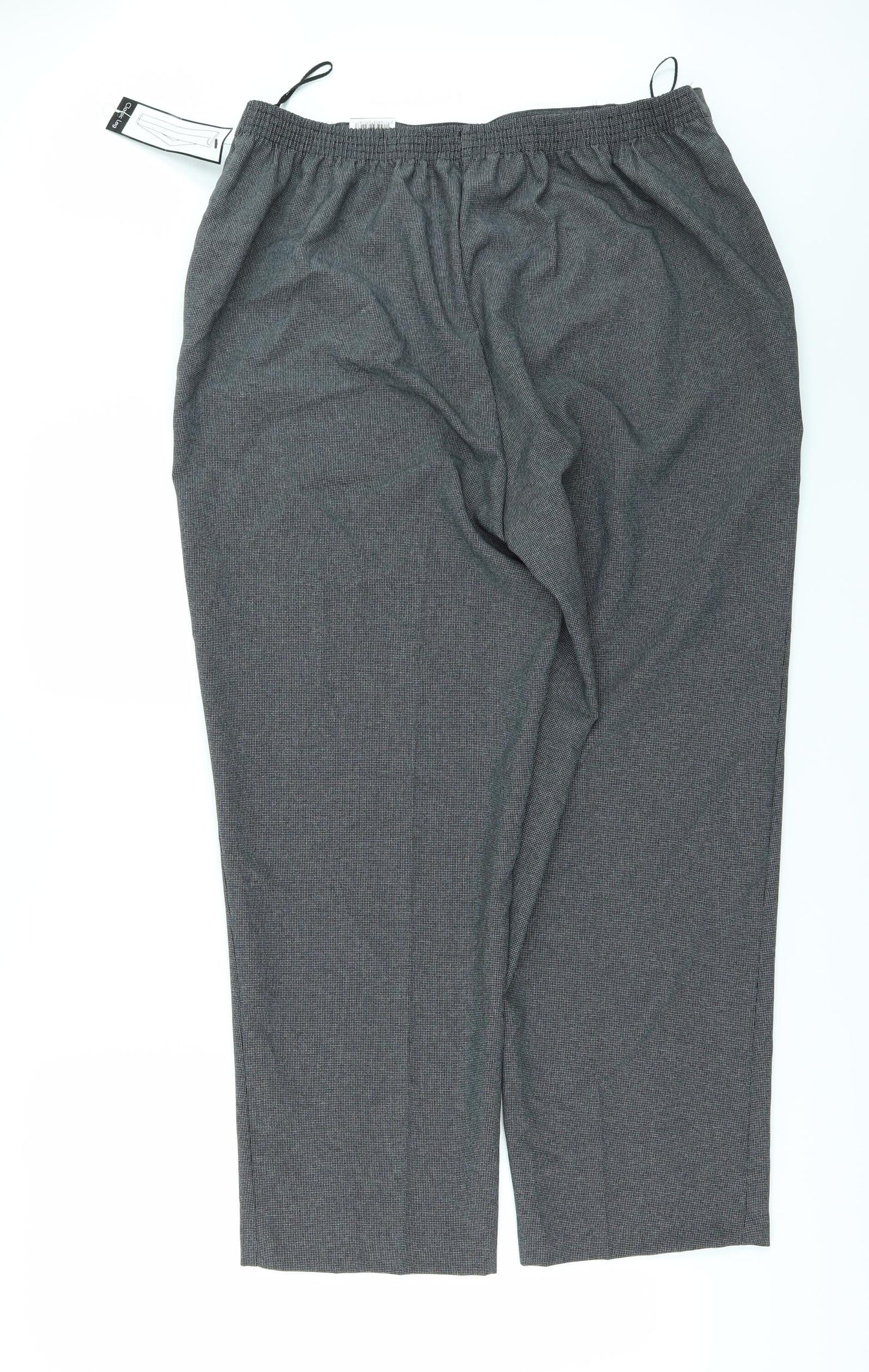 BM Womens Grey   Trousers  Size 18 L27 in