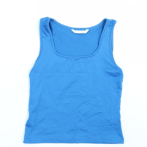 ameranto Womens Blue   Basic T-Shirt Size 12