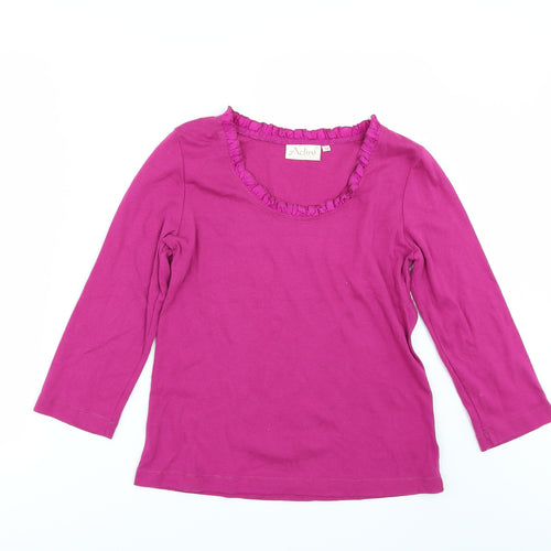 Adinin Womens Pink   Basic T-Shirt Size M