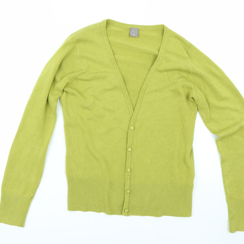 TU Womens Green   Cardigan Jumper Size 2