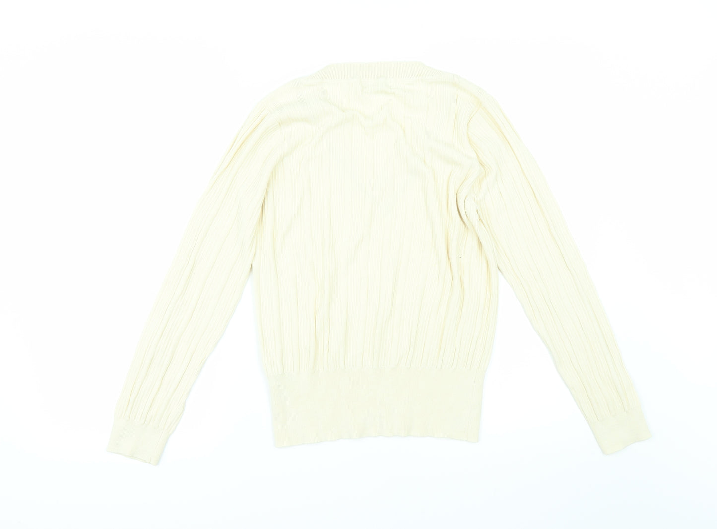 Marks and Spencer Womens Ivory   Pullover Jumper Size 18