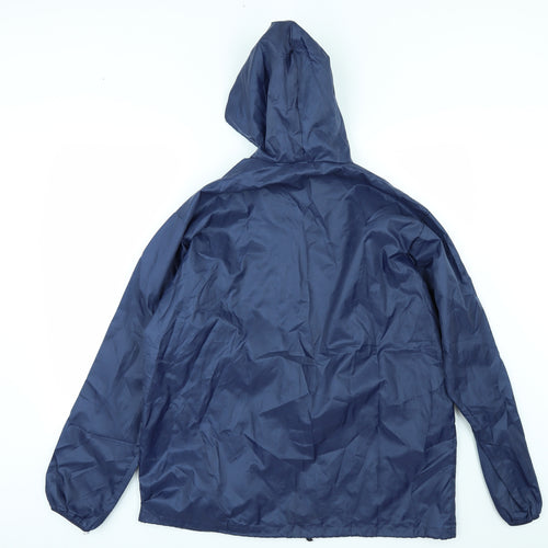 rainy days Womens Blue   Rain Coat Jacket Size S