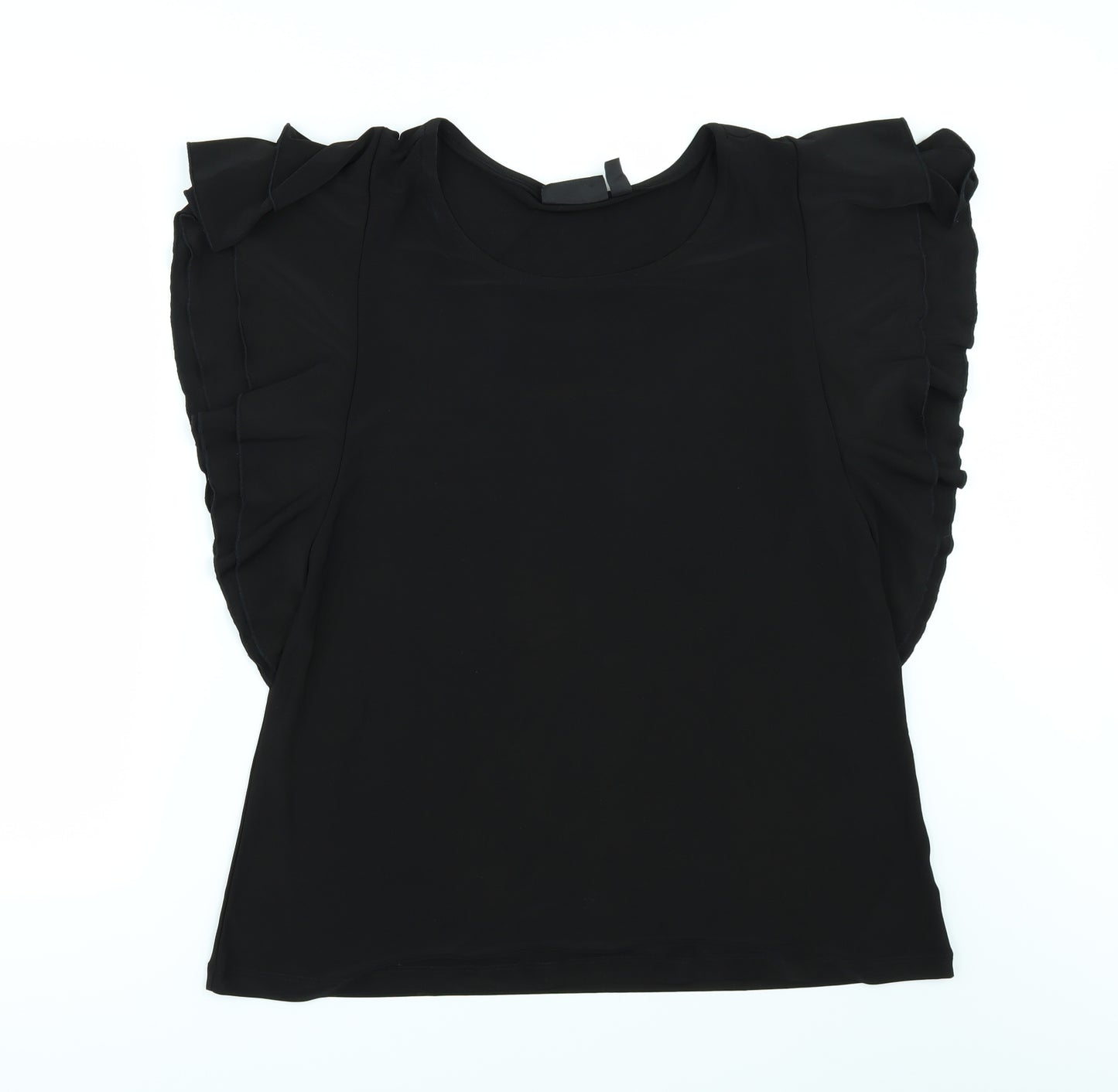Attitudes Womens Black   Tunic Blouse Size L