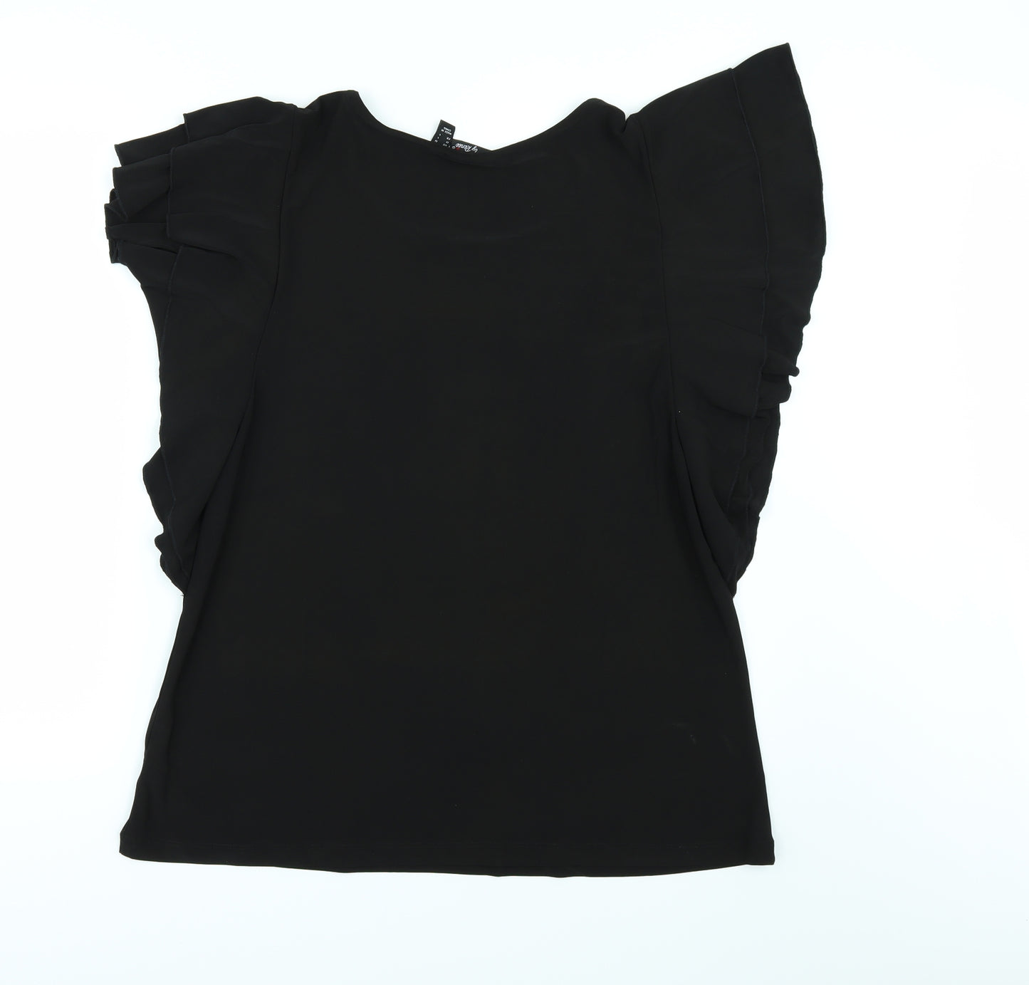 Attitudes Womens Black   Tunic Blouse Size L