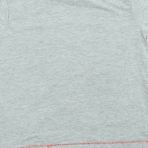 TU Boys Grey   Basic T-Shirt Size 6-7 Years  - Moshi Monsters
