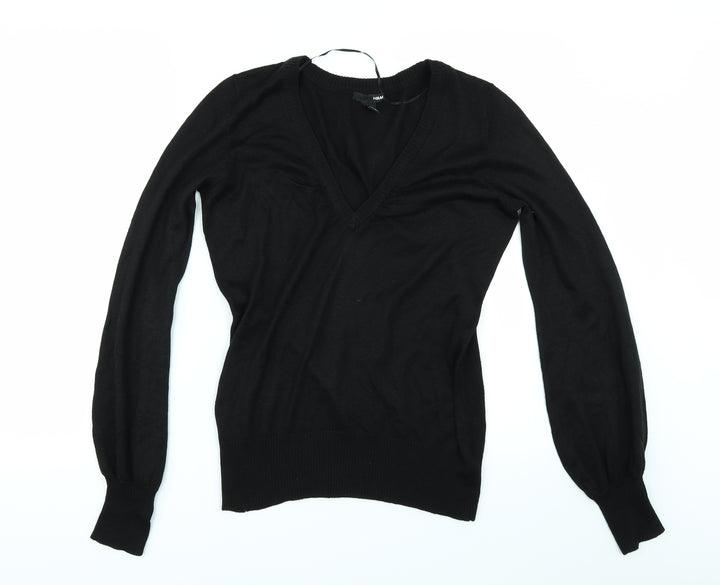 H&M Womens Black Pullover Jumper Size M