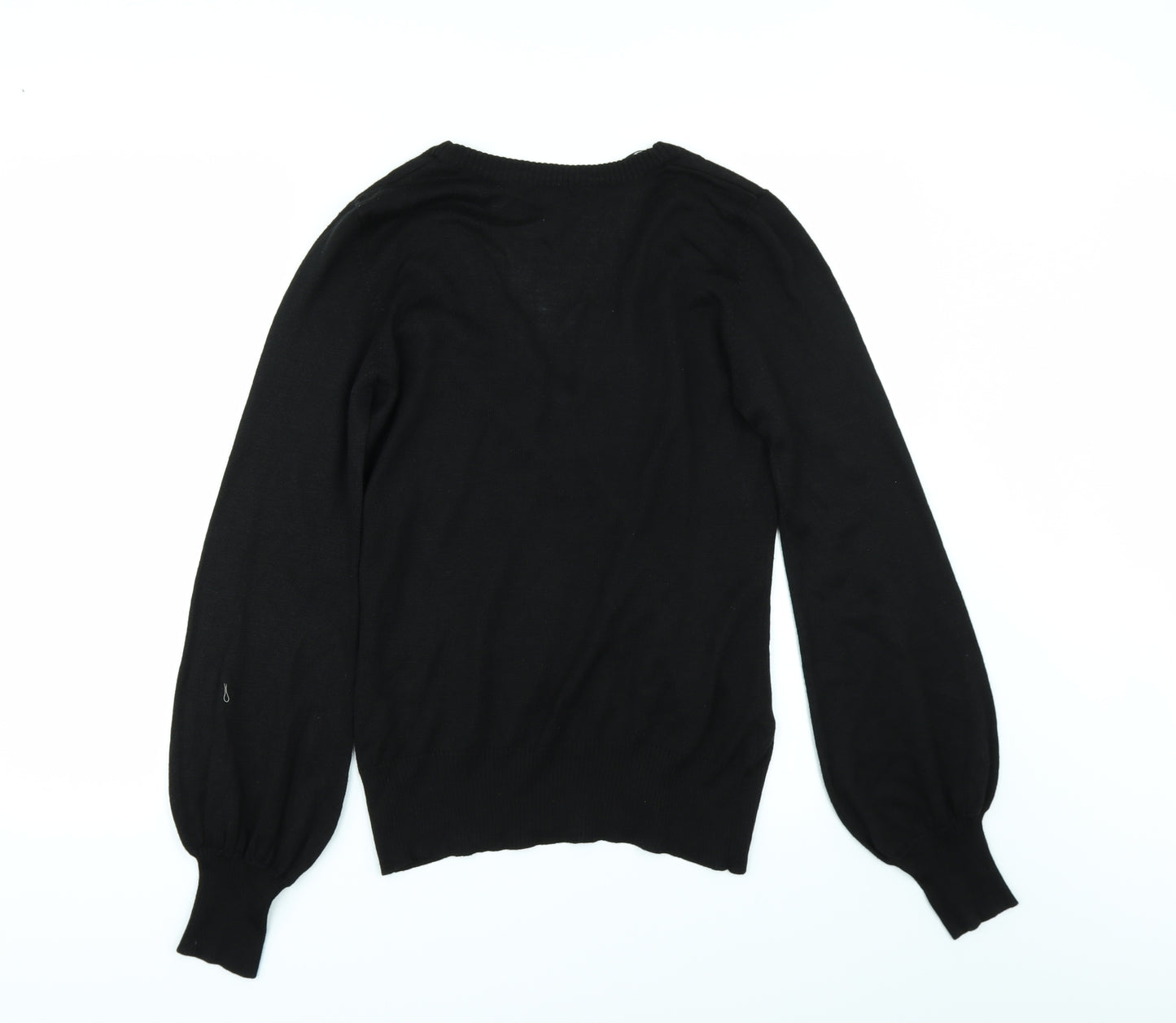 H&M Womens Black   Pullover Jumper Size M
