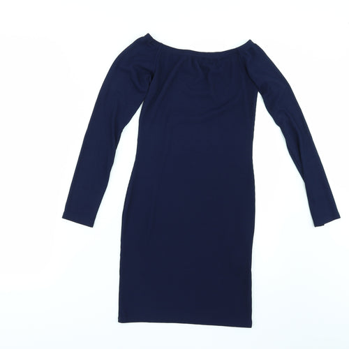 boohoo Womens Blue   Bodycon  Size 8
