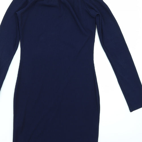 boohoo Womens Blue   Bodycon  Size 8