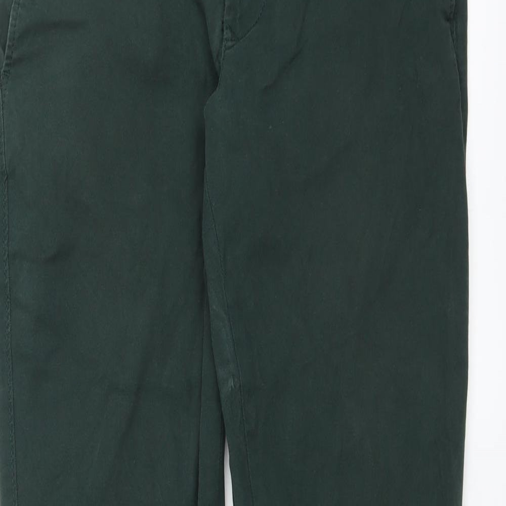Angelo Litrico Mens Green   Chino Trousers Size 32 in L32 in