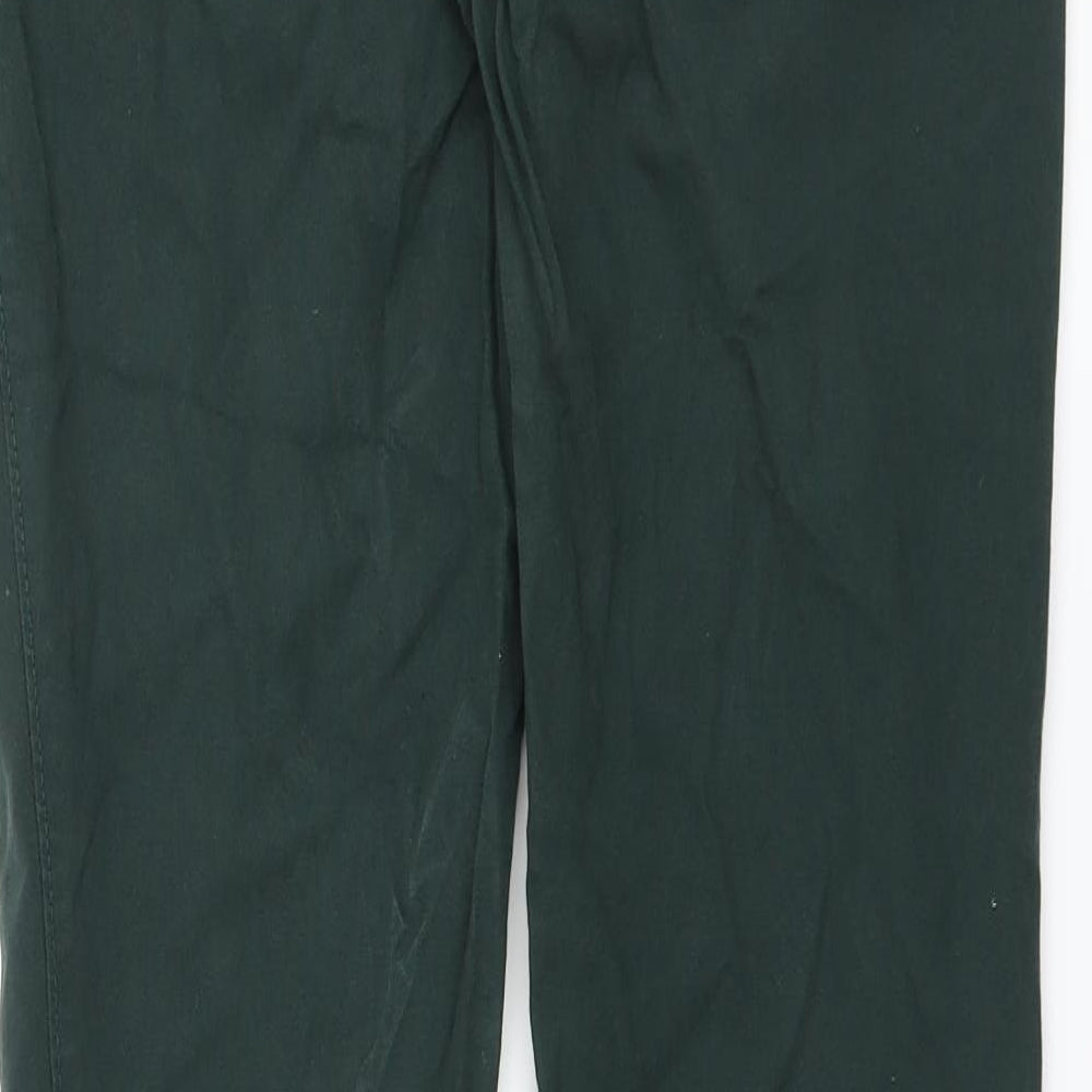 Angelo Litrico Mens Green   Chino Trousers Size 32 in L32 in