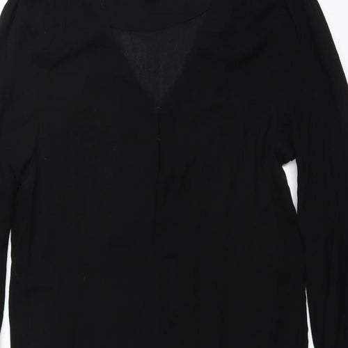H&M Womens Black   Shirt Dress  Size 10